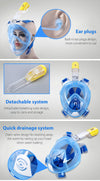 Anti Fog Detachable Scuba Diving Mask